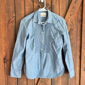 J. Crew Blue Denim Shirt